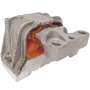 Подушка двигателя правая полиуретановая Seat Toledo 2004-2009 1.6-2.0L