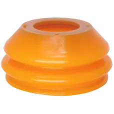 Поліуретановий пильник шарової опори під пружинне кільце d19*D37, L22 двохступеневий