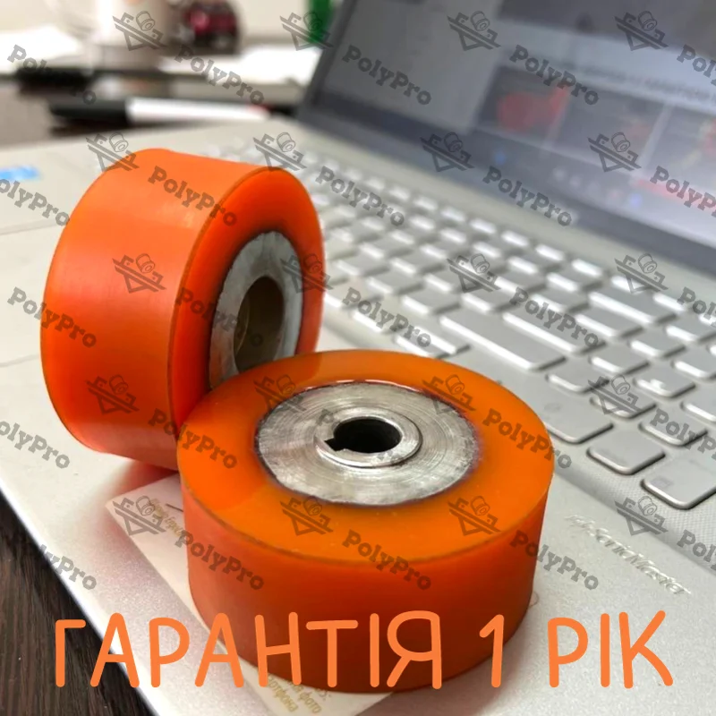 Футеровка вала полиуретаном для склеивания ткани